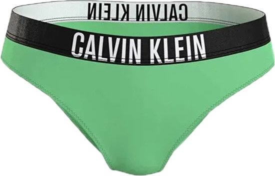 Calvin Klein Classic slip de bikini femme vert