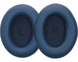 kwmobile 2x oorkussens geschikt voor 1More SonoFlow / SonoFlow SE - Earpads voor koptelefoon in donkerblauw