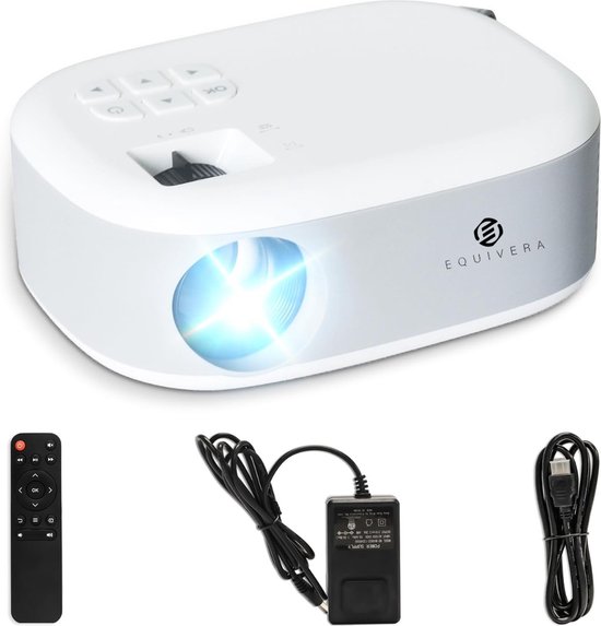Equivera Draagbare Beamer - Mini Beamer - Draagbare Projector - Mini Projector