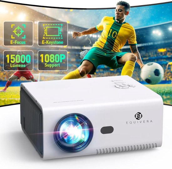 Equivera Draagbare Beamer - Mini Beamer - Draagbare Projector - Mini Projector