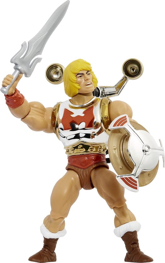 Foto: Mattel games gelede bliksemspieren met vliegende vuisten he man en de masters of the universe veelkleurig