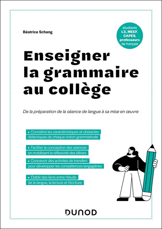 Enseigner la grammaire au collège - cover