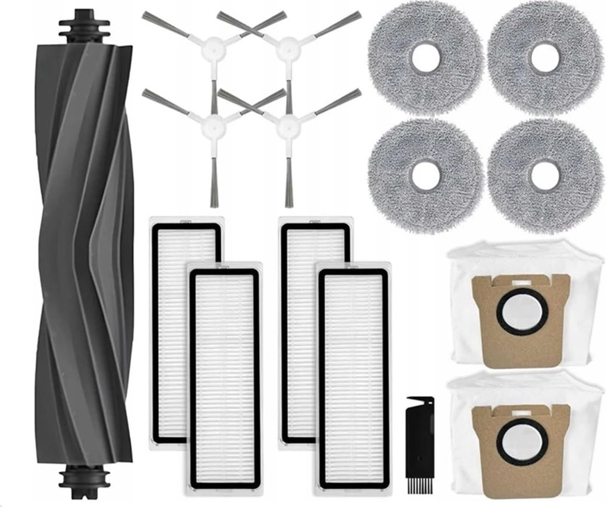 Accessoires compatibel met DREAME: L10S Ultra L10 Ultra L10S Ultra Xiaomi Robot Vacuum X10+ Robot Vacuum X20+ Robot Vacuum S10/S10PRO - hoge kwaliteit vervanging