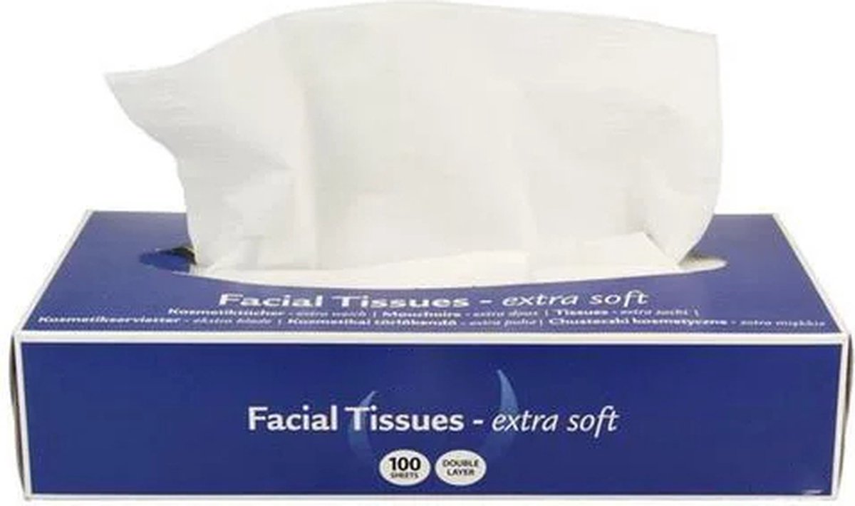 Goedkoopste Dispodeals - Facial - Tissues - 20x21cm - 40x100st