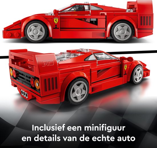 LEGO® Speed Champions - Ferrari F40 supercar - 76934 | bol