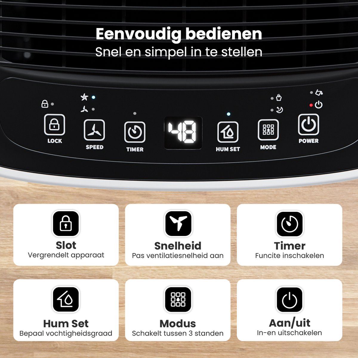 Auronic Luchtontvochtiger 12L thumbnail 3