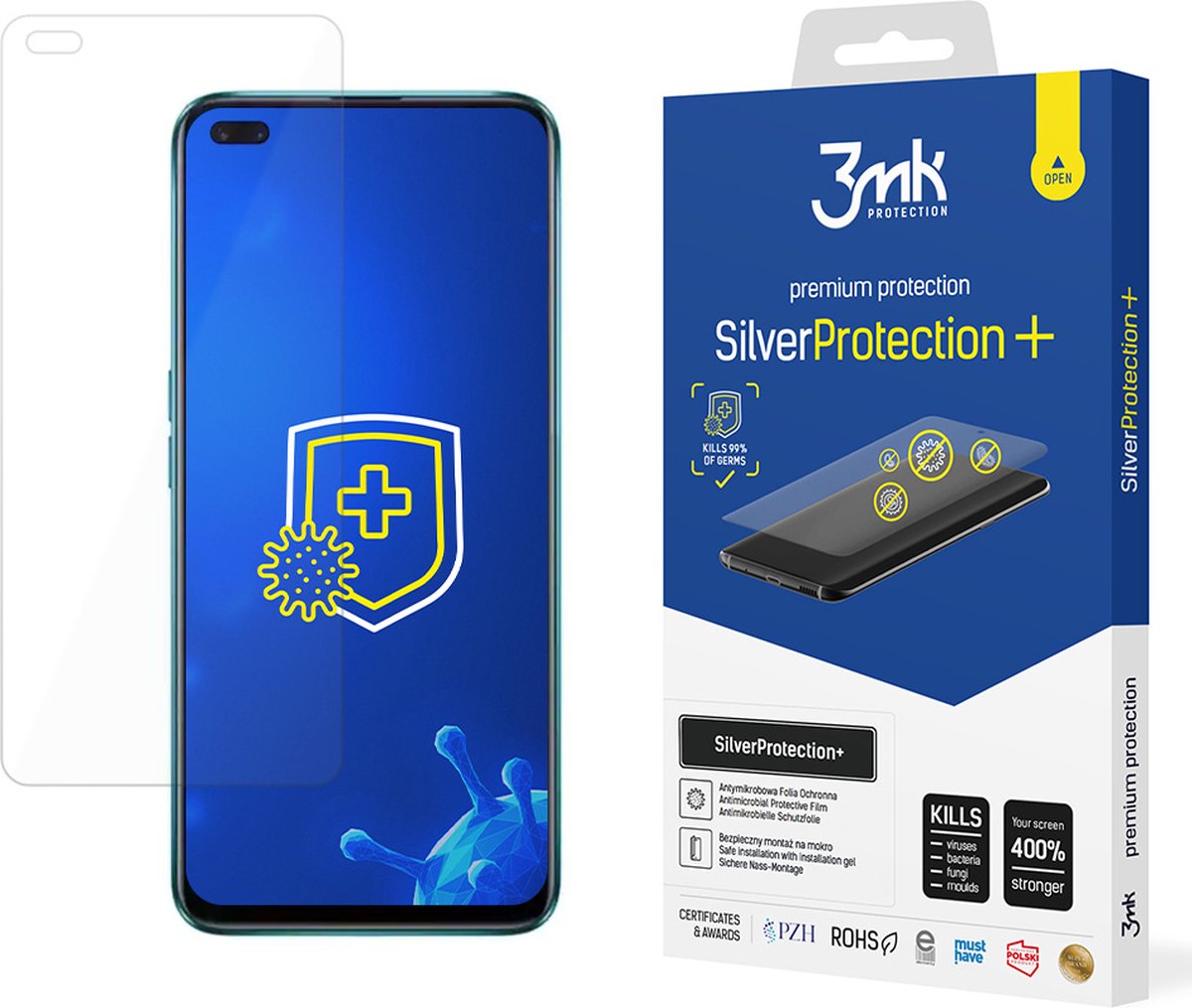 Oppo Reno 4 - 3mk SilverProtection+