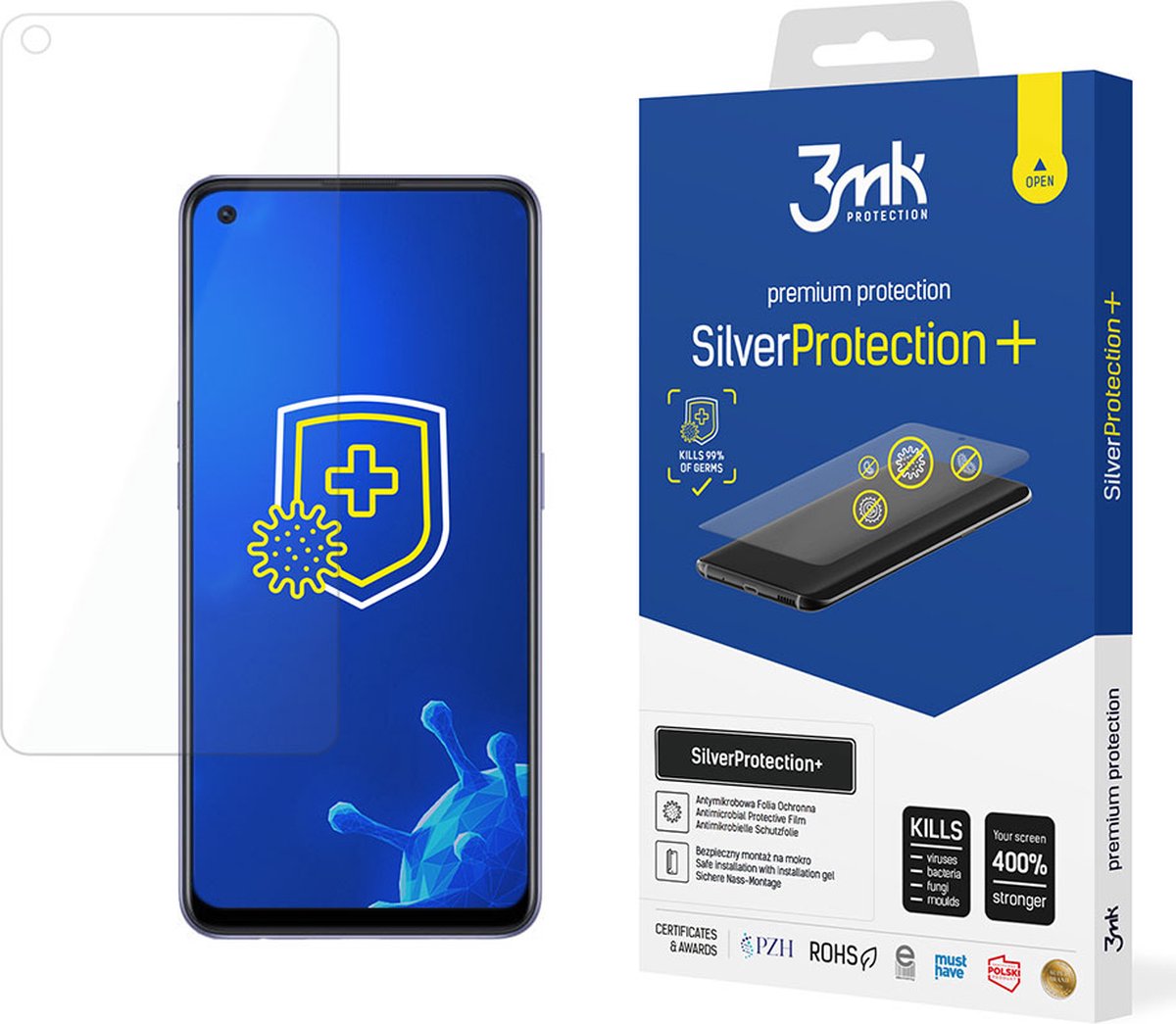 Oppo Reno 6 Lite - 3mk SilverProtection+
