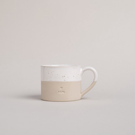 Mug Papa - Sac - Poterie - Handgemaakt - Services de table - Décoration - Cadeau - Cadeau - Café - Thee - Cadeau Original - Uniek - Vaderdag