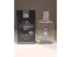 Cien Men Aftershave X-Bolt Cooling Effect Distinctive Fragrance 100ml