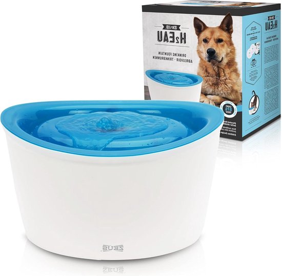 SIBAYS Fontaine à eau pour chiens de grande taille 9 l 300 oz 2,4 gal