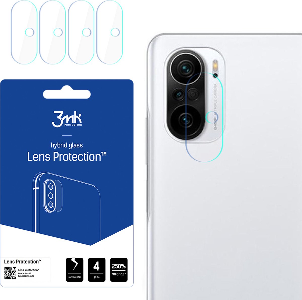 Xiaomi Redmi K40 Pro 5G - 3mk Lens Protection