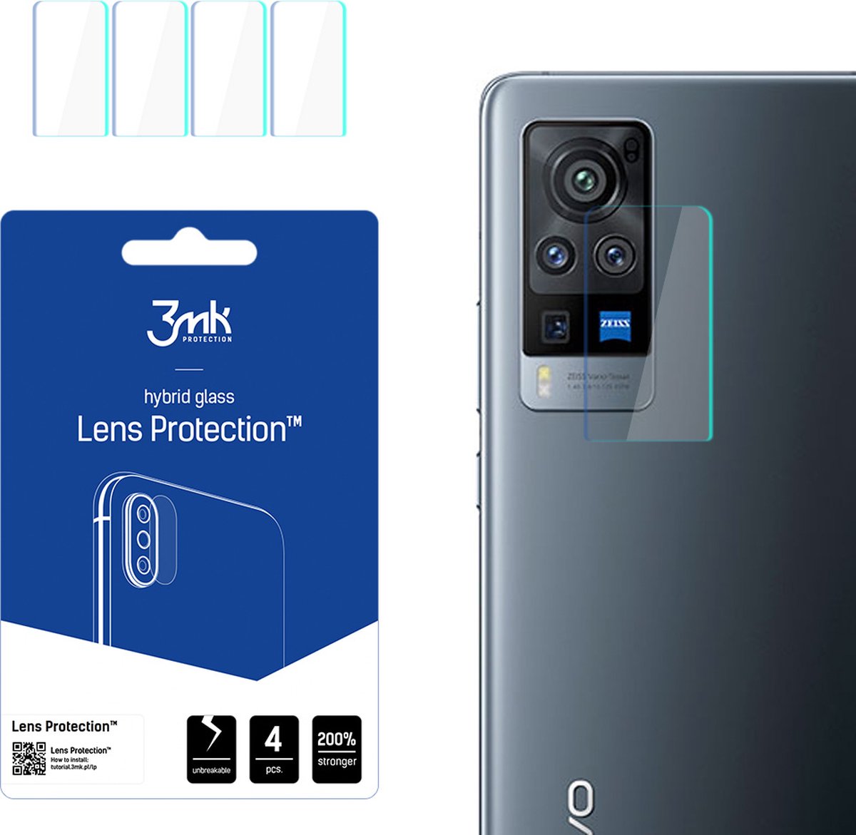 Vivo X60 Pro 5G - 3mk Lens Protection