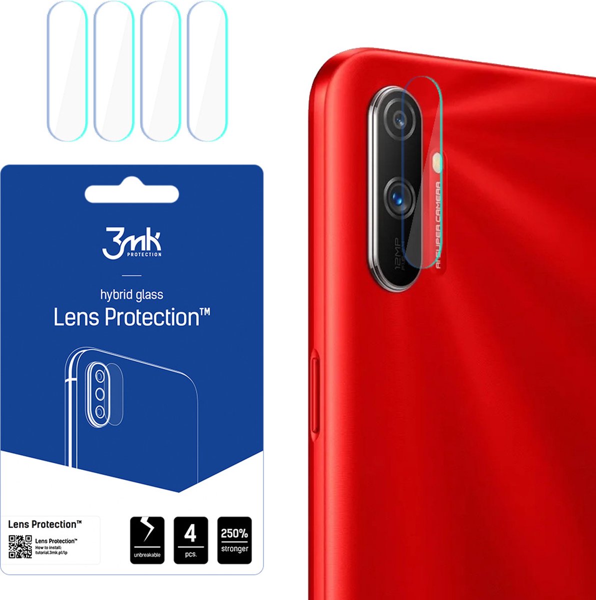 Realme C3 - 3mk Lens Protection