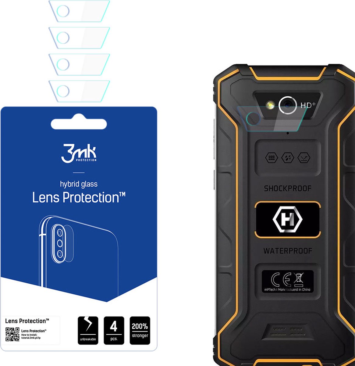 MyPhone Hammer Energy 2 - 3mk Lens Protection