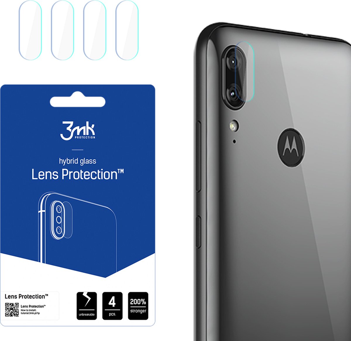 Motorola Moto E6 Plus - 3mk Lens Protection