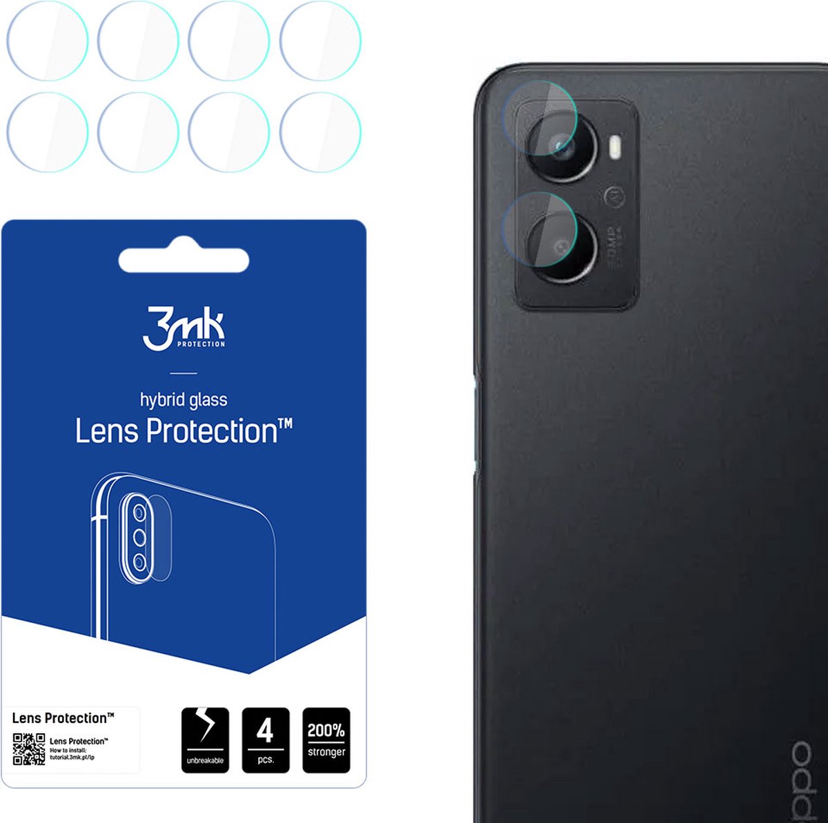 Oppo A96 4G - 3mk Lens Protection