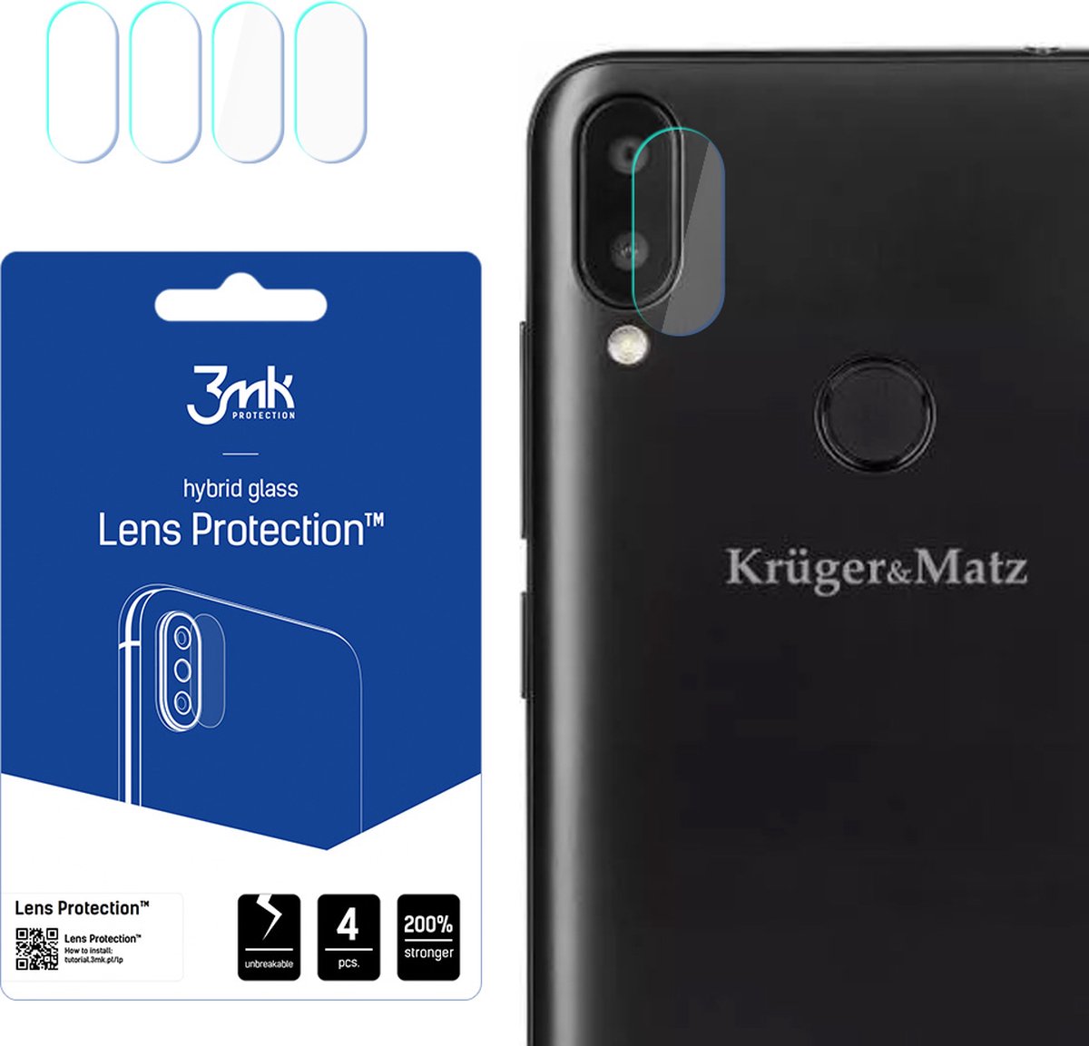 Kruger & Matz Move 9 - 3mk Lens Protection