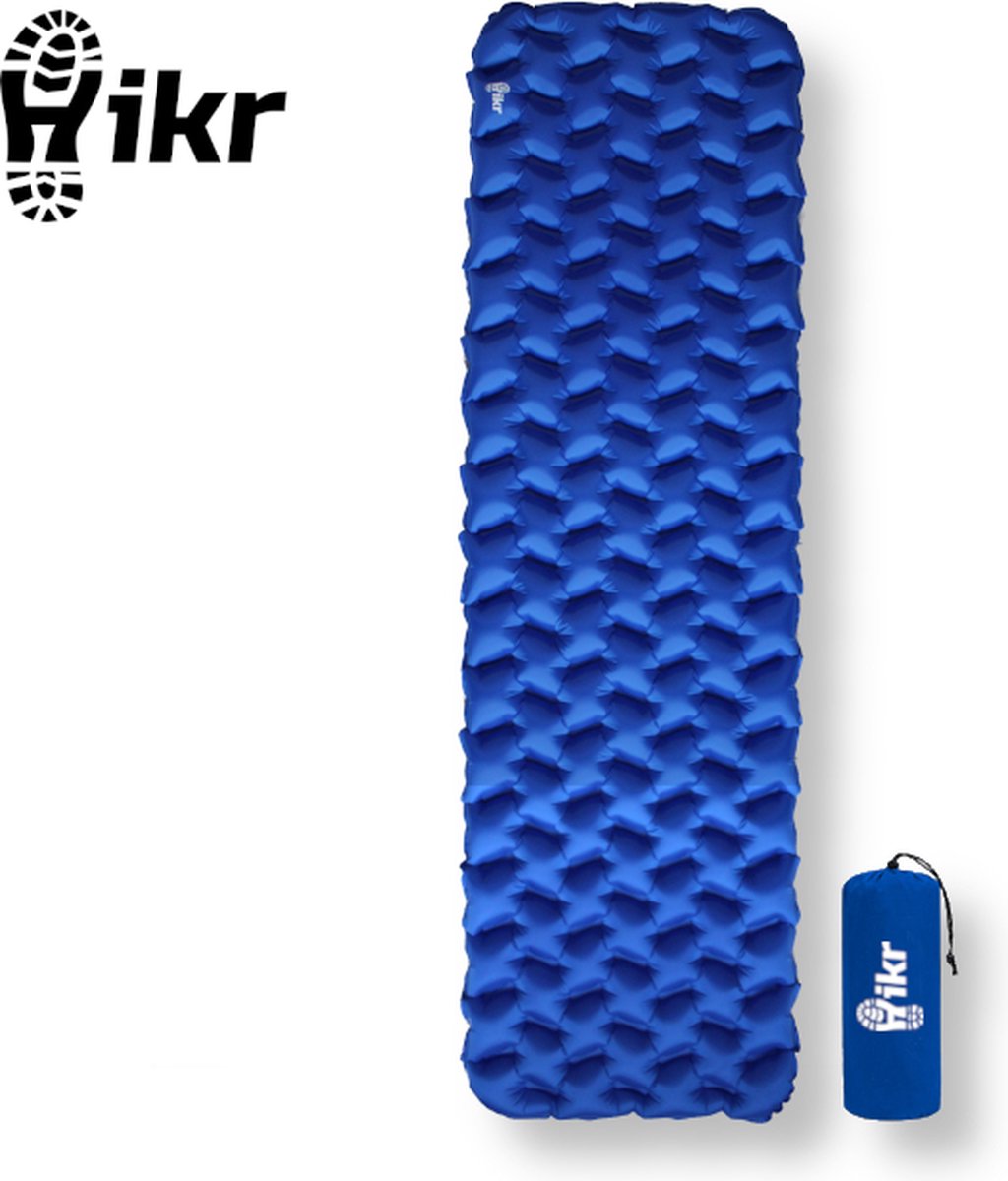 Hikr® Luchtbed - Slaapmat - Opblaasbaar matras - Lichtgewicht - Outdoor - Camping - Hiking & Wandelen