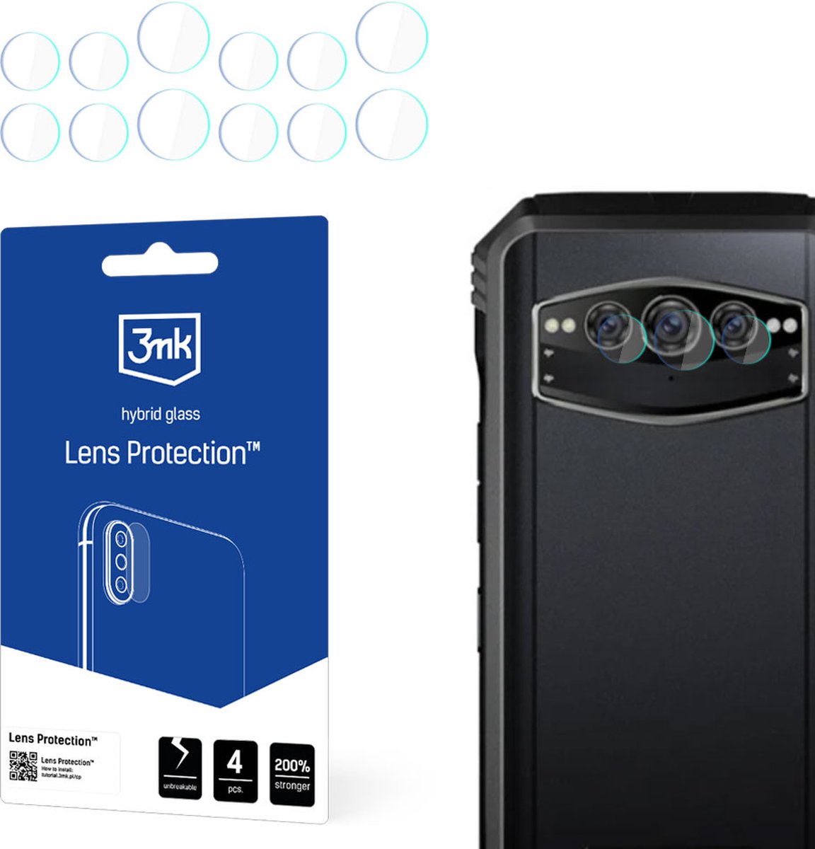 Doogee V30T - 3mk Lens Protection