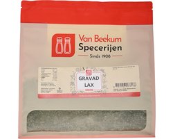 Van Beekum Specerijen - Gravad Lax - 1 KG (hersluitbare stazak)