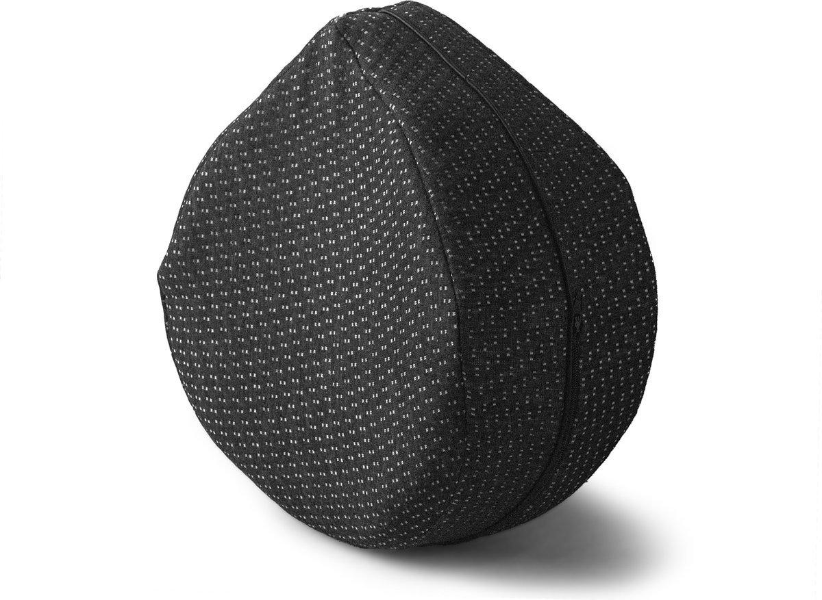 Swiss Nights Kniekussen – Ergonomisch - Traagschuim - 25x25x15 – Antraciet