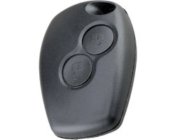 2 knops Autosleutelbehuizing Geschikt Voor Renault sleutel en Dacia sleutel - Mégane, Twingo, Clio, Master, Modus, Kangoo, Traffic en Dacia Duster, Logan, Lodgy, Sandero - Autosleutel - Sleutel - HU83 VA2
