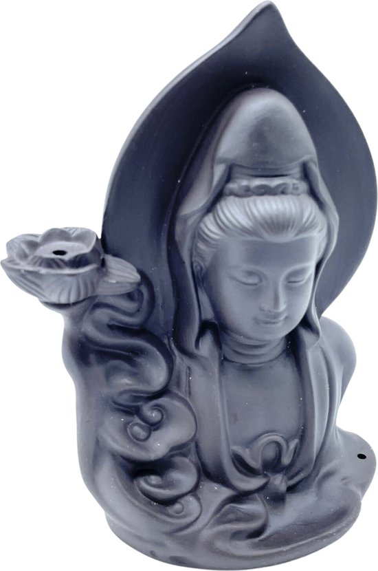 Brûleur d'encens à reflux Serene Buddha