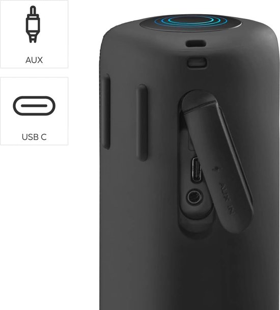 Draagbare Waterdichte Bluetooth-luidspreker voor Thuis en Buiten - Tot 12 Uur Batterijduur — afbeelding 3