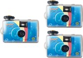 Bol.com GT Photo GT27WP Realishot Splash - Lot de 3 Appareils Photo Jetables Étanches - 27 Poses Idéal pour Photos sous l'Eau et... aanbieding