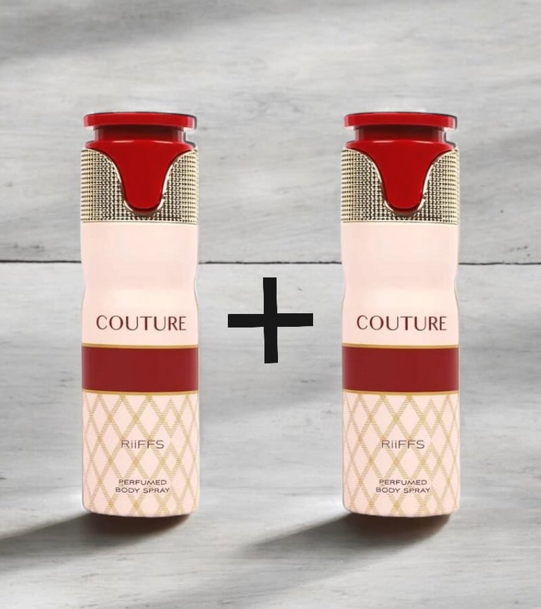 Goedkoopste 2 stuks Riiffs Deodorant - Couture- 200ml - Bloemig - Fruitig