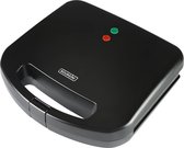 Bol.com Bourgini Sandwich Maker XXL Black - 800W - Tosti-ijzer - Contactgrill aanbieding