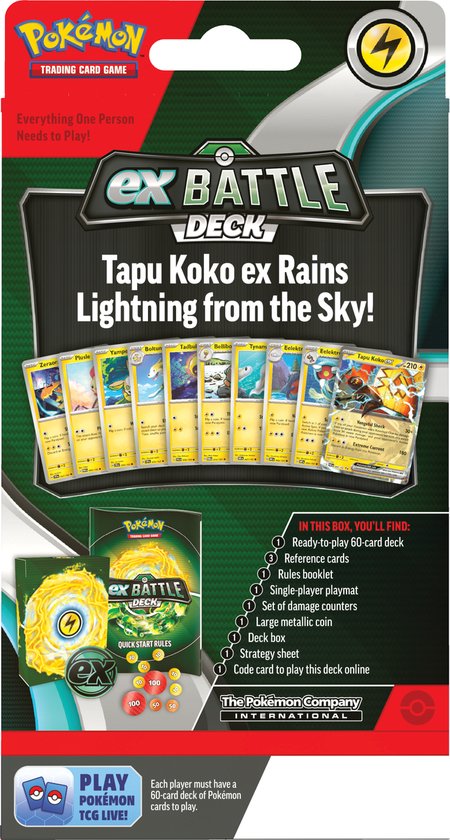 Pokémon TCG: Tapu Koko Figure Collection