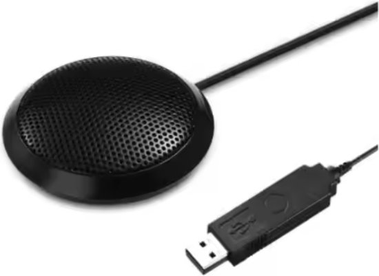 SmartIntake AI - USB Desktop Microphone - Omni-directional - Fysio AI