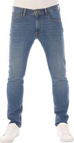 Lee Heren Jeans Broeken Luke Slim Tapered tapered Fit Blauw Volwassenen Denim Jeansbroek Spijkerbroek heren