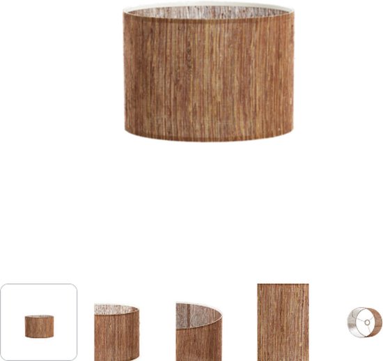 Light & Living Hotte cylindrique 30-30-21 cm OMIS marron