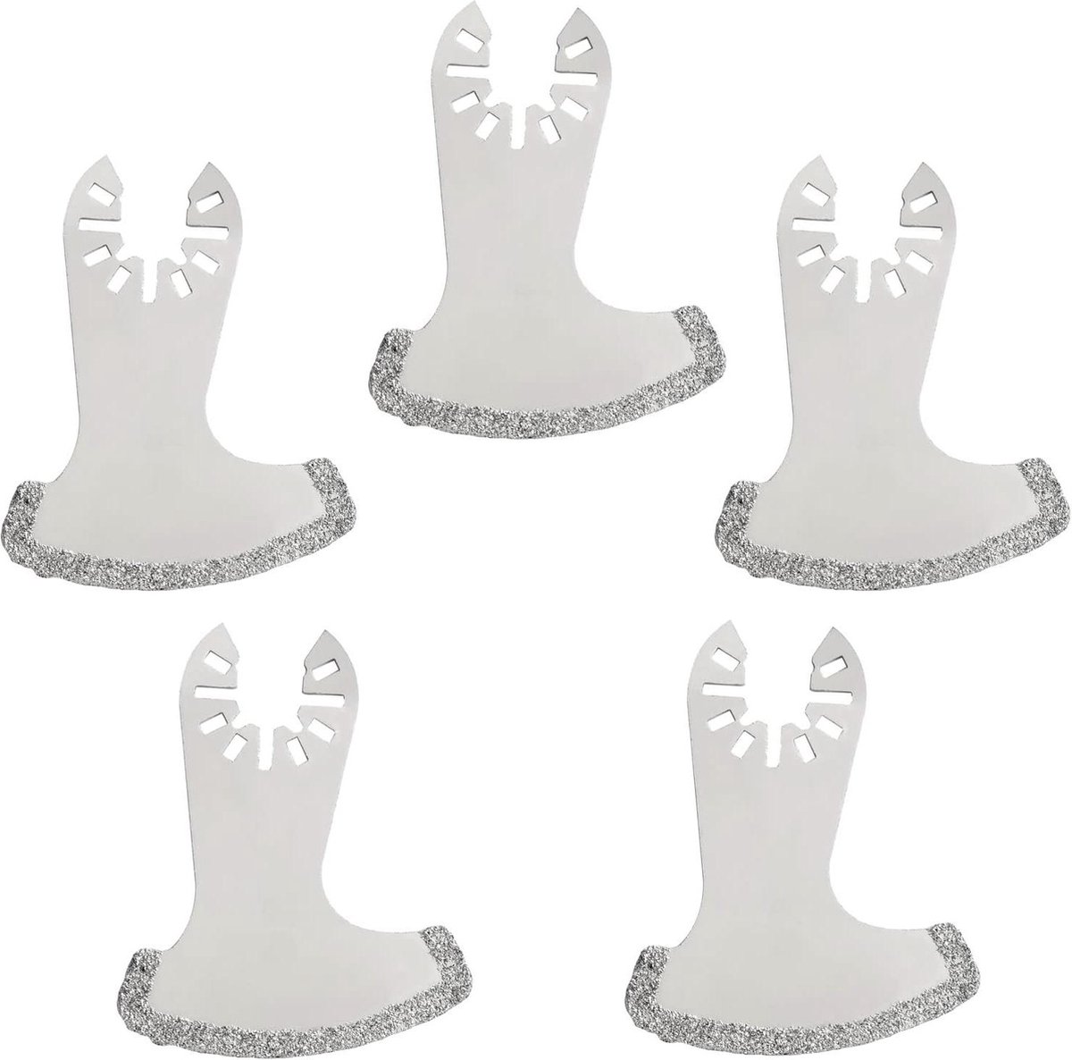 Diamant Oscillerende Tool Bladen 5 Stuks Segment Swing Multitool Mortel Snijden Zaagbladen oscillerende zaagbladen