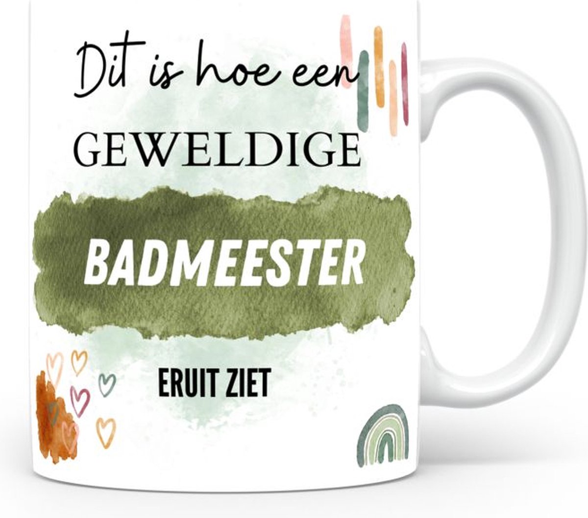 Mok bedrukken met beroep Badmeester