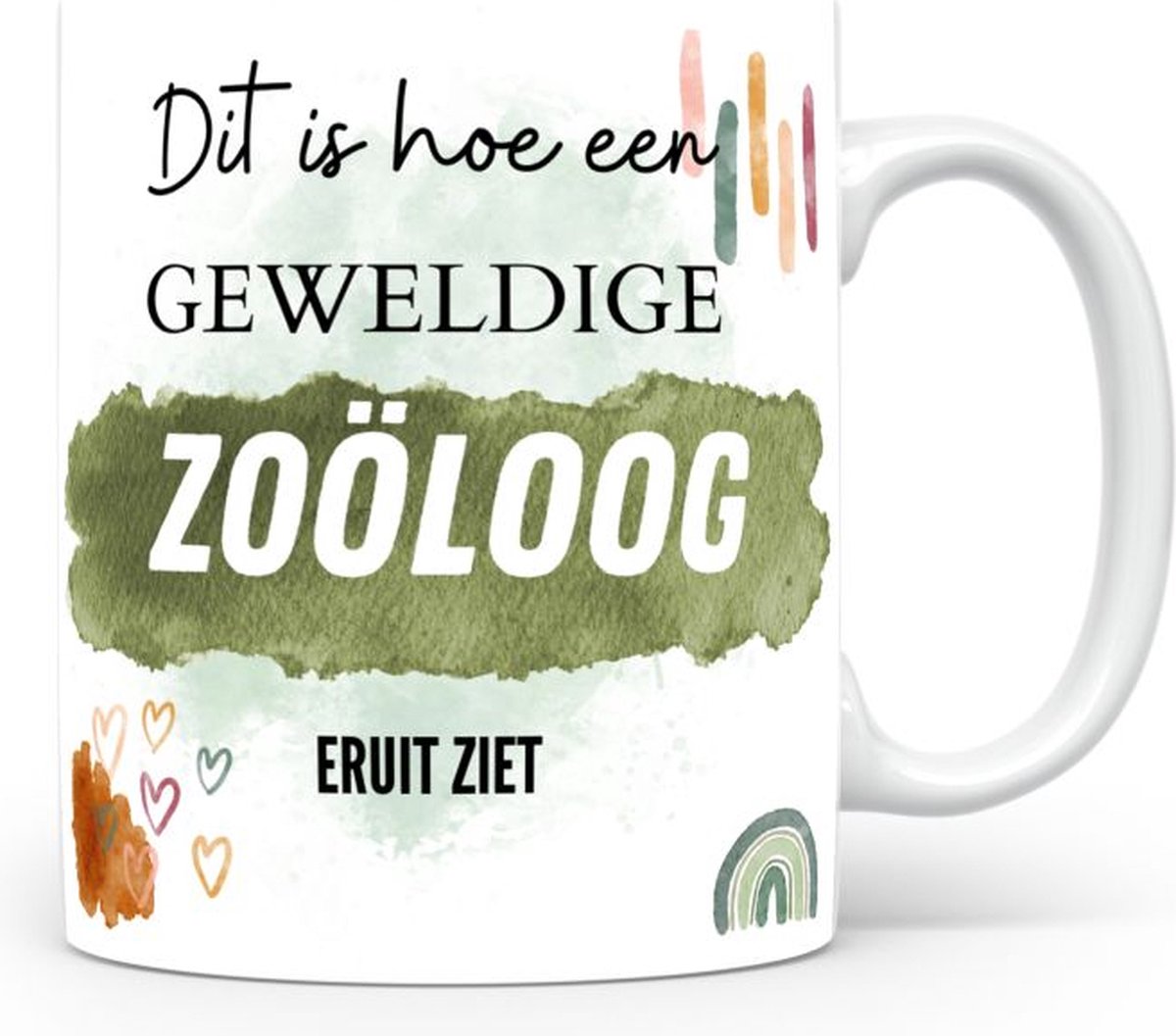 Mok bedrukken met beroep Zoöloog