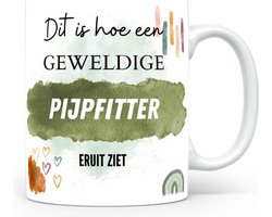 Mok bedrukken met beroep Pijpfitter