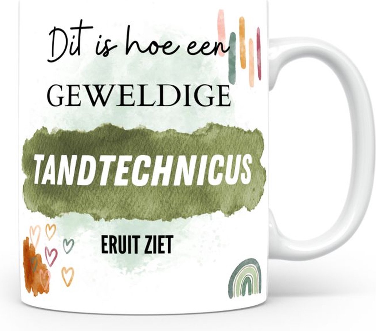 Mok bedrukken met beroep Tandtechnicus