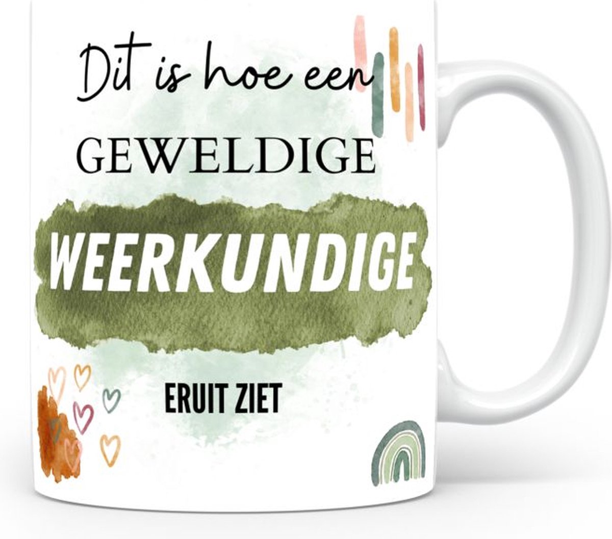 Mok bedrukken met beroep Weerkundige
