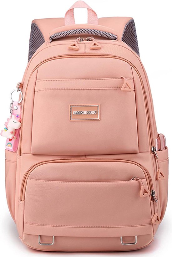 Yexignaon Rugzak met lunchbox set 3 stuks boekentas set met etui voor