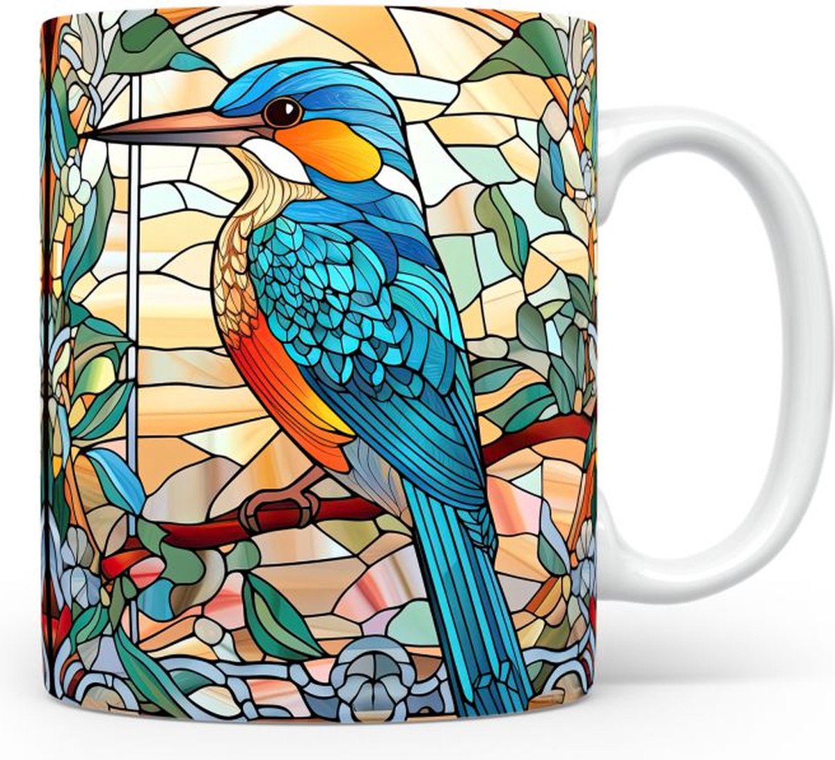 Mok met Ijsvogel