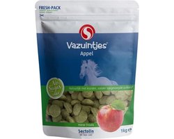 Vazuintjes Paardensnoepjes - 1kg - Appel smaak