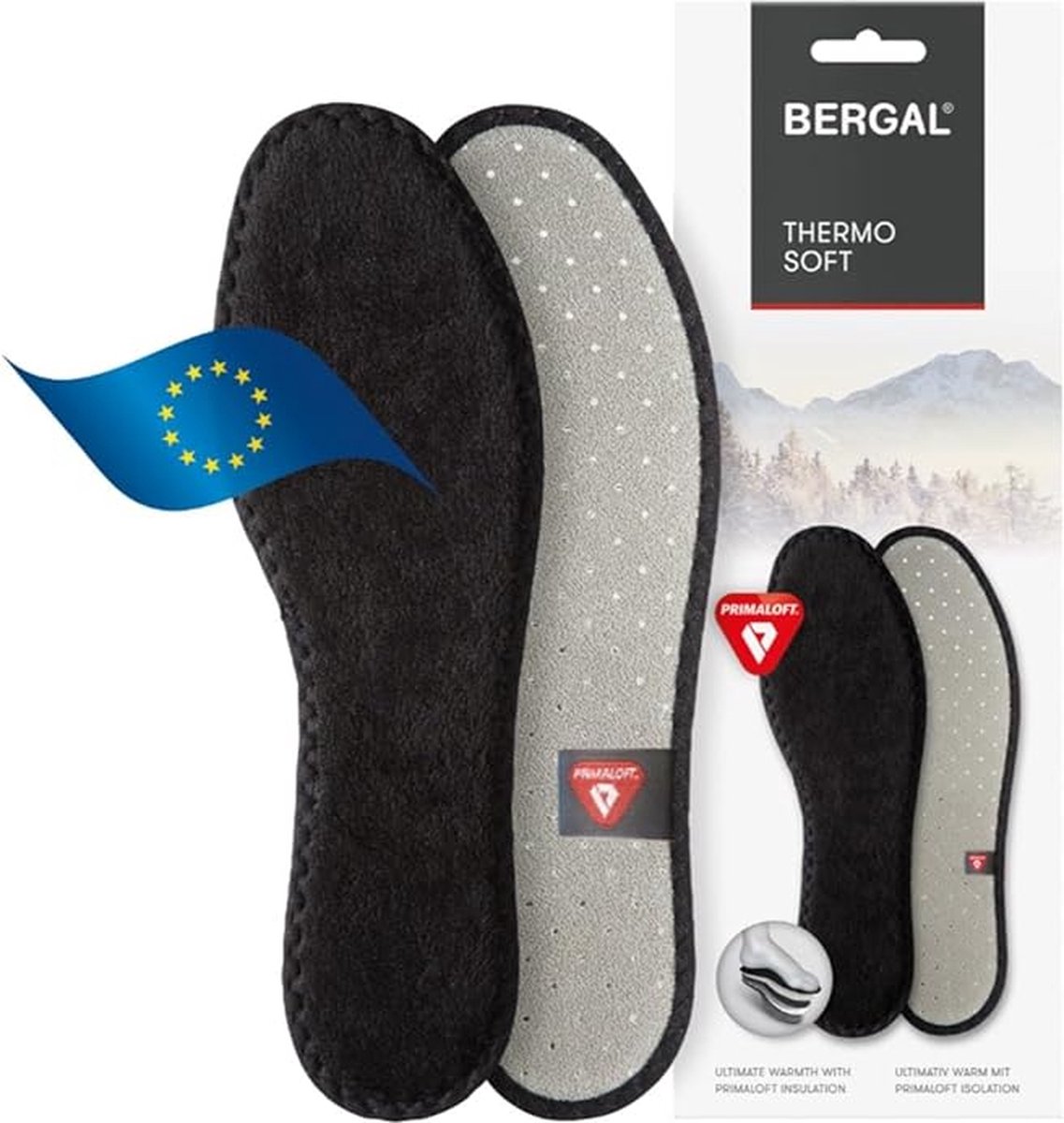 Bergal Thermo Primaloft inlegzool maat 41