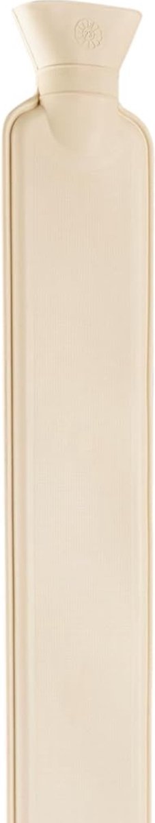 Bol.com 2 liter lange rubberen warmwaterkruik voor pijnverlichting - warm kompres krampen rugpijn nekpijn aanbieding