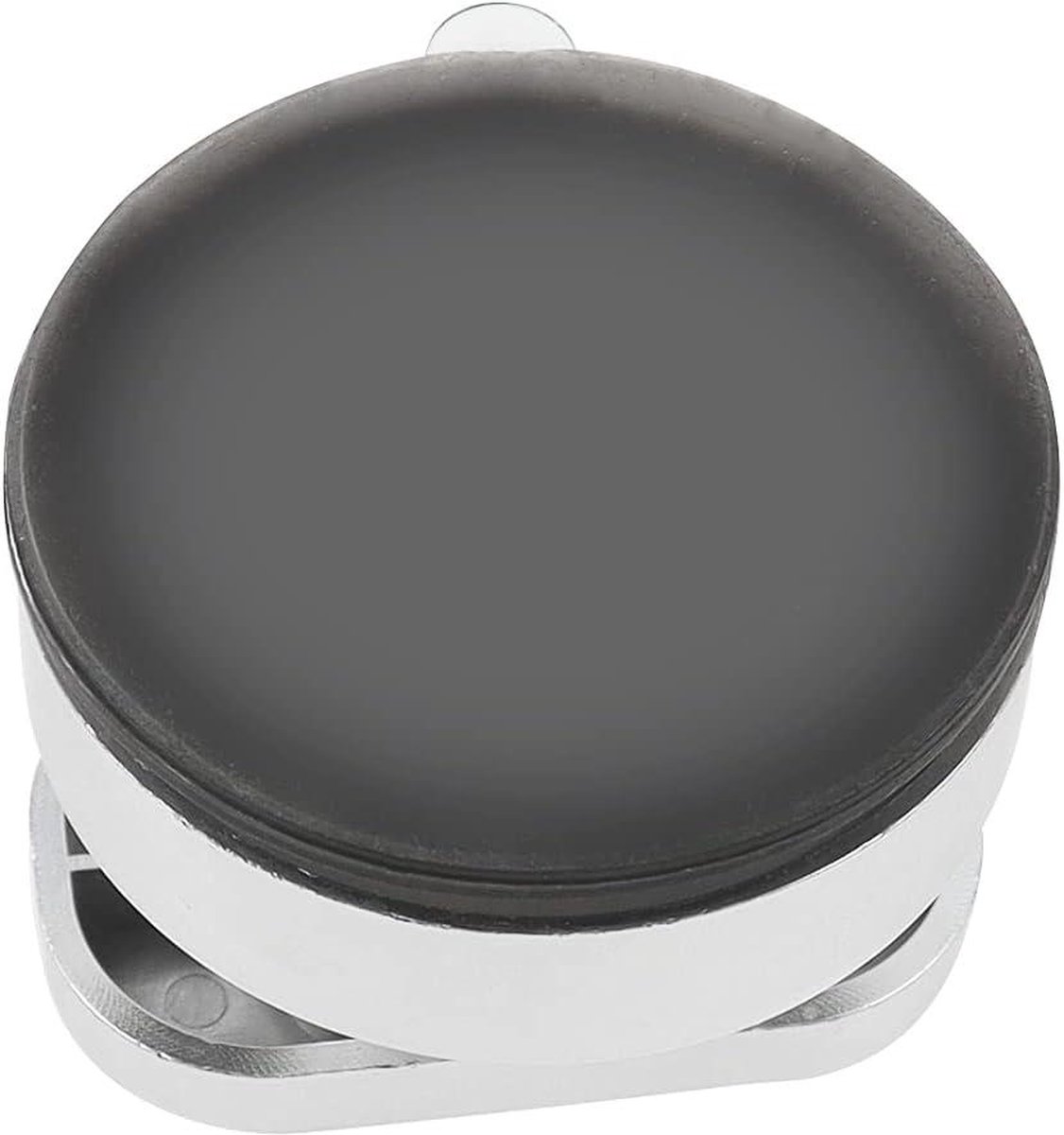 2x Zuignap Handvatten Wit - Voor Gladde Oppervlakken Zoals Glas & Tegels