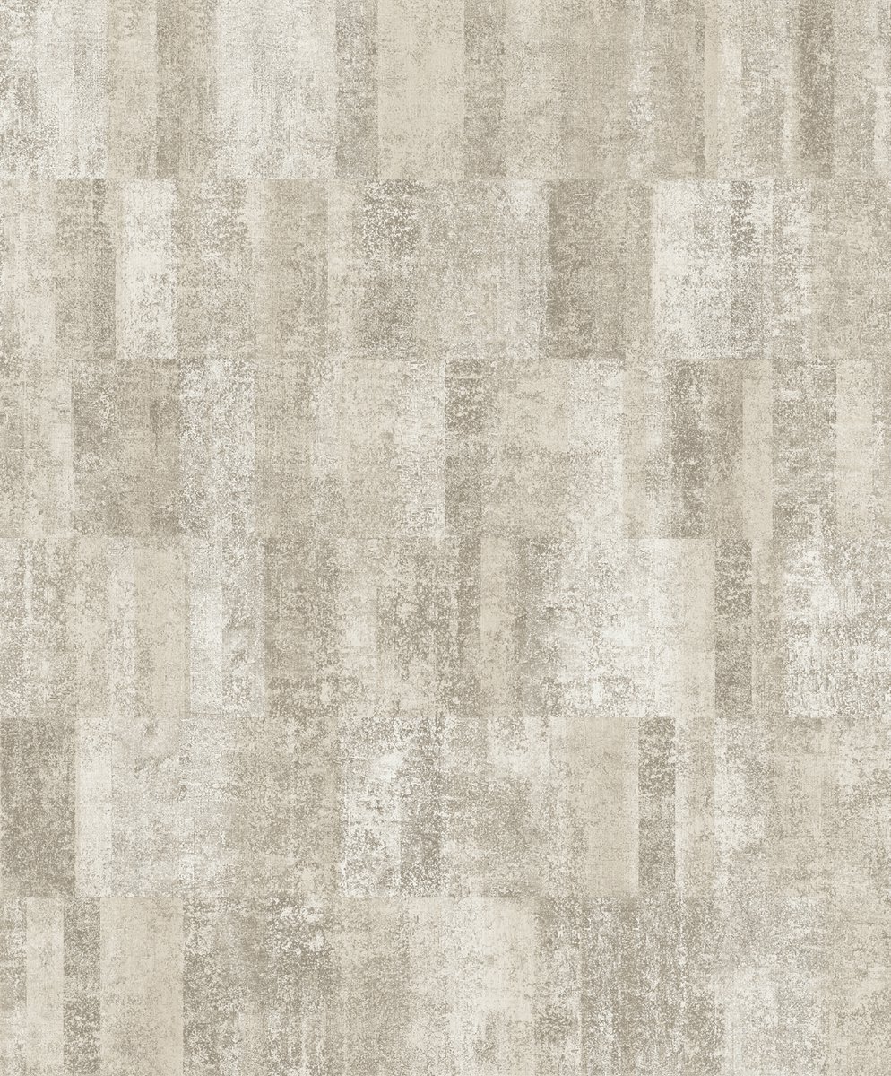 Dutch Wallcoverings - Omura- Blocks Texture beige - A69401