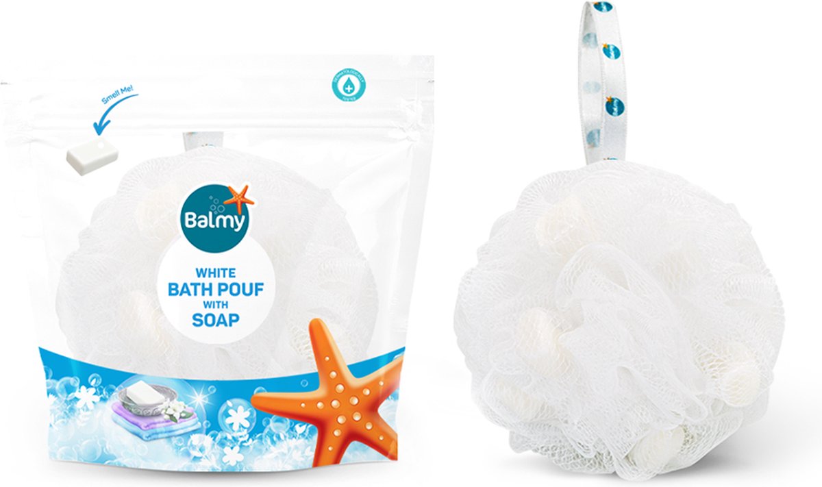 Goedkoopste Balmy badspons met zeep